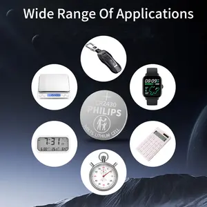Philips CR2430 3V Lithium Battery 20 Pack, 2430 Coin Cell Button Battery,  Life for Car Keys Remote Key Fobs Watches – Superior Quality & Leak-Proof Design