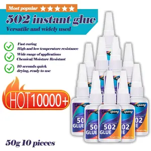 502 Fast-Drying Adhesive Glue, Multi-Purpose Quick-Cure Glue for Home & Office, Ideal for Craft Projects and Repairs