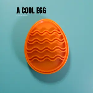 A Cool Egg Cookie Cutter + Stamp