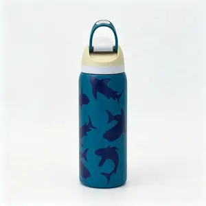 [NEW 2026]Limited Edition Shark Pattern BetterQualityBrandAlternative 32oz BPA-Free Water Bottle Leak-ProofandStylish for Everyday Use,Gift For Her/Him SS3