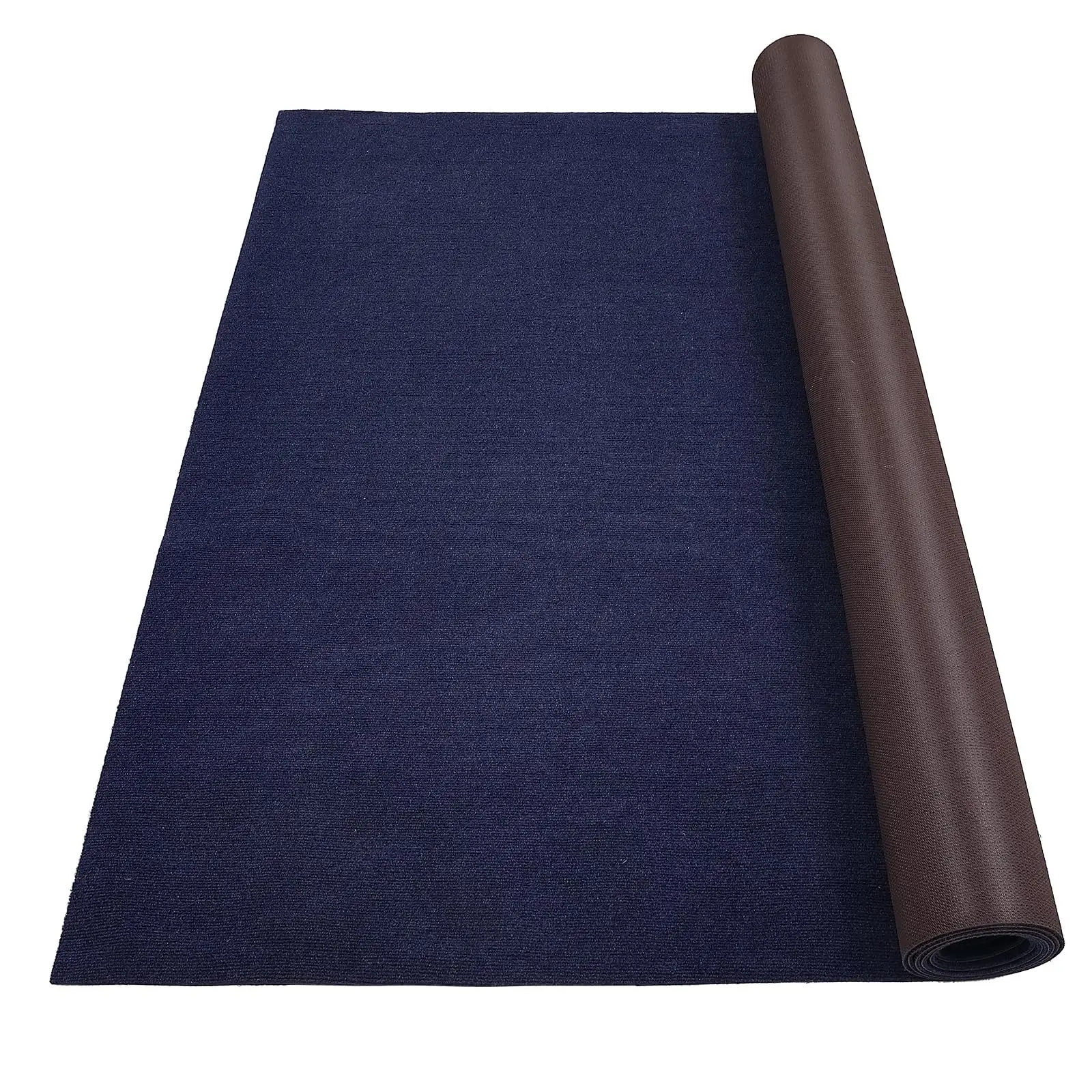 Blue Marine Carpet, Marine Carpet, 6FT*29.5FT Boat Carpet Rugs, Indoor/Outdoor Rug, for Patio Deck, TPR Non-Slide, Water-Proof,for Outdoor, Camping