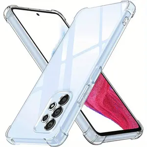 Transparent Air-bag Shockproof Case for Galaxy A23 A33 A53 A73  A51 A13 A52 A72 A14 A34 A54 5G Clear Case