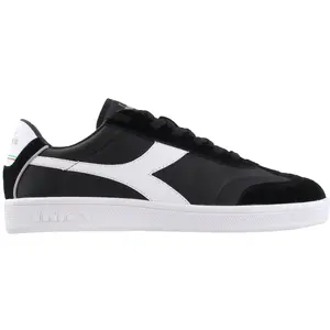 diadora Mens Kick P Lace Up Sneakers Shoes Casual - Black
