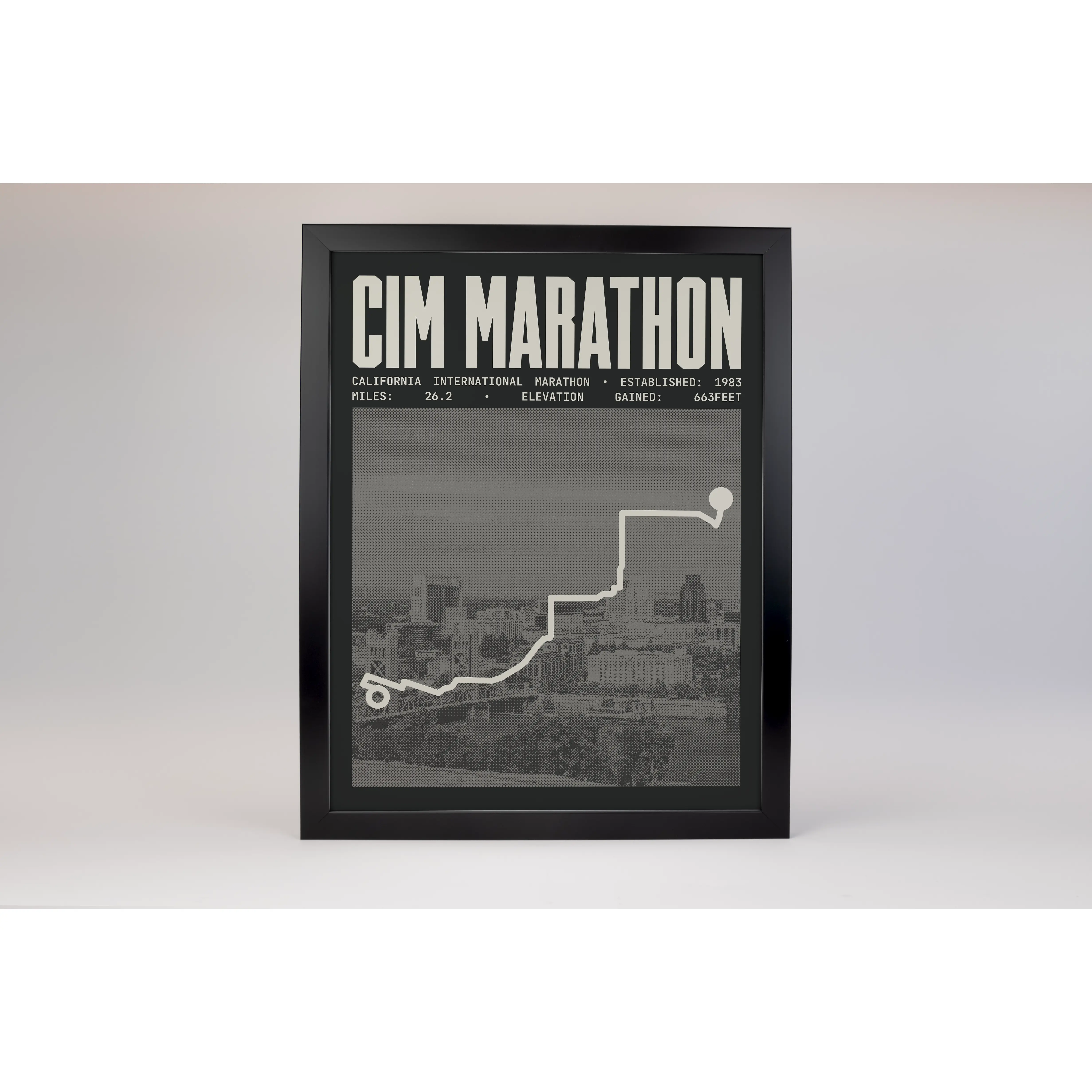 California International Marathon Poster