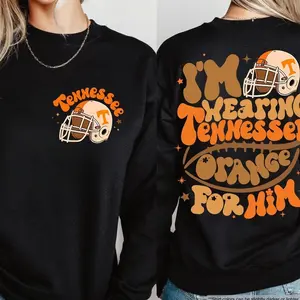 I'm Wearing Tennessee For Him T-Shirts, Crewneck Sweatshirts & Pullover Hoodie, Tennessee Orange Sweatshirt, Orange For Him Hoodie, Tennessee Day Sweatshirt EGG