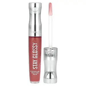 Rimmel London Stay Glossy Lip Gloss, 465 Melon Air, 0.18 fl oz (5.5 ml)