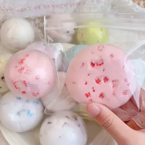 1/3/5 Counts Colorful Stress Relief Toys, Slow Bounce Party Favors, Random Colors Available, Ideal for Kids & Adults, Fun Gift Idea