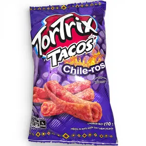 Tortrix Tacos Chile-ros 170g Spicy Corn Tortilla Chips Perfect for Snacking Spicy Flavor Corn Tortilla Generous Pack