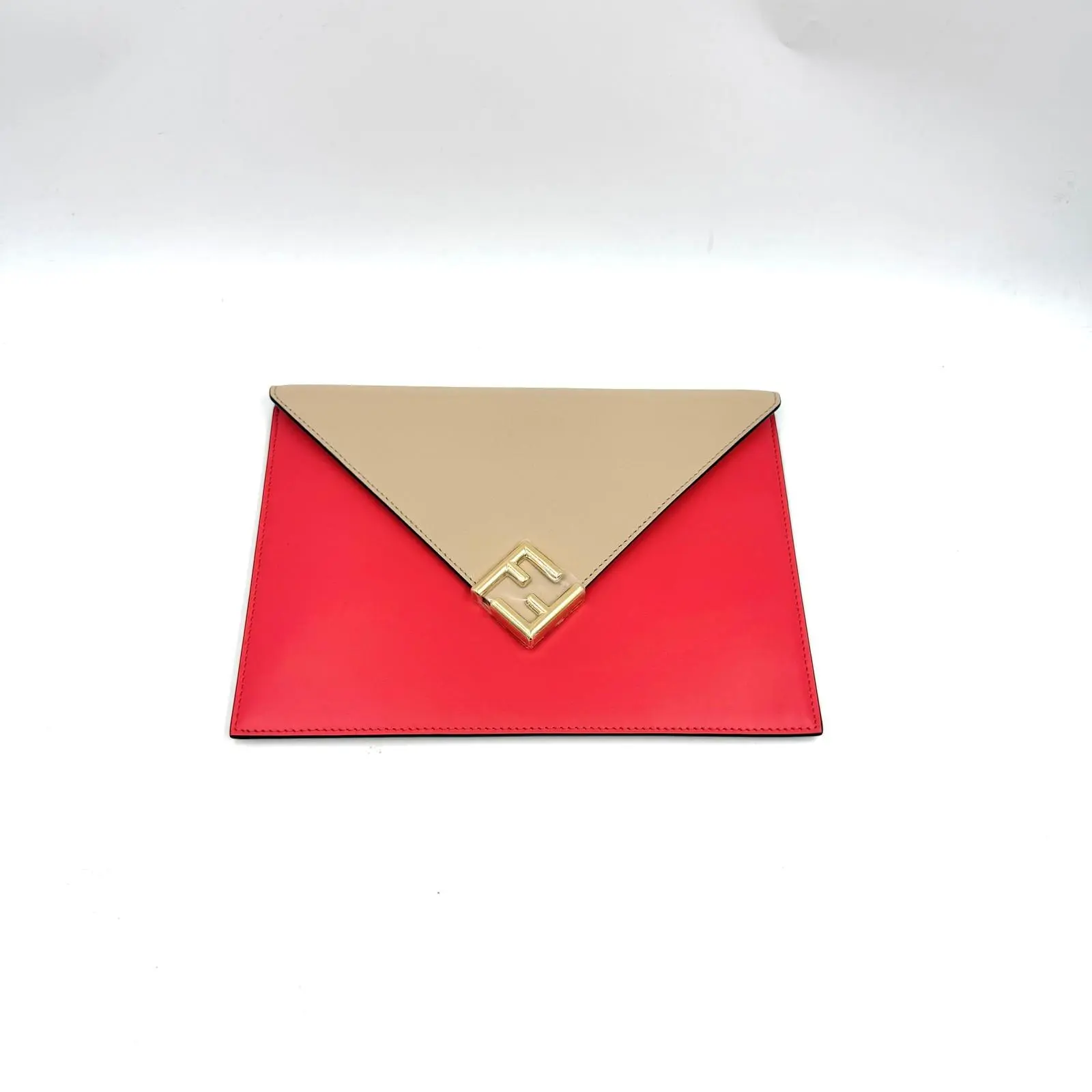 Pre-owned FENDI AS SHOWN Clutches & Wristlets HZ 2507 FF Diamonds Flat Pouch 26.03.19