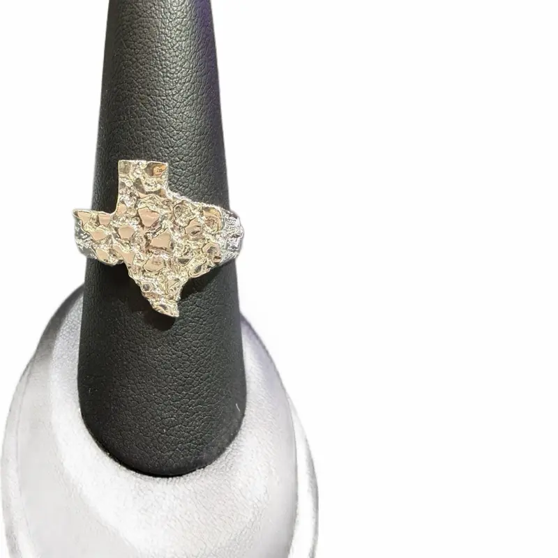 TX Nugget Ring 925 Silver