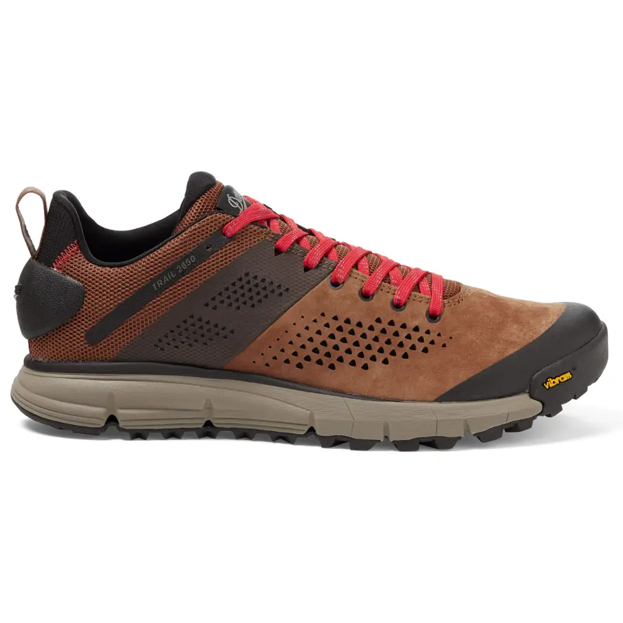 Danner Men's Trail 2650 3" Vibram Megagrip Hiking Shoes, Lightweight Trail Sneakers with High Traction Rubber Outsole, Cushioned Footbed, Breathable Design and Durable Construction for Hiking, Walking, Backpacking and Travel