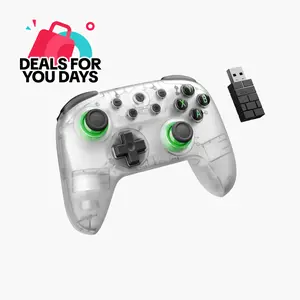 VITURE × 8BitDo Ultimate 2C 3-Mode Wireless Gaming Controller for Neckband, Android & Windows | Xbox Layout | Hall Effect Joysticks | Linear Triggers | L4/R4 Mapping | Wired, Bluetooth & 2.4G