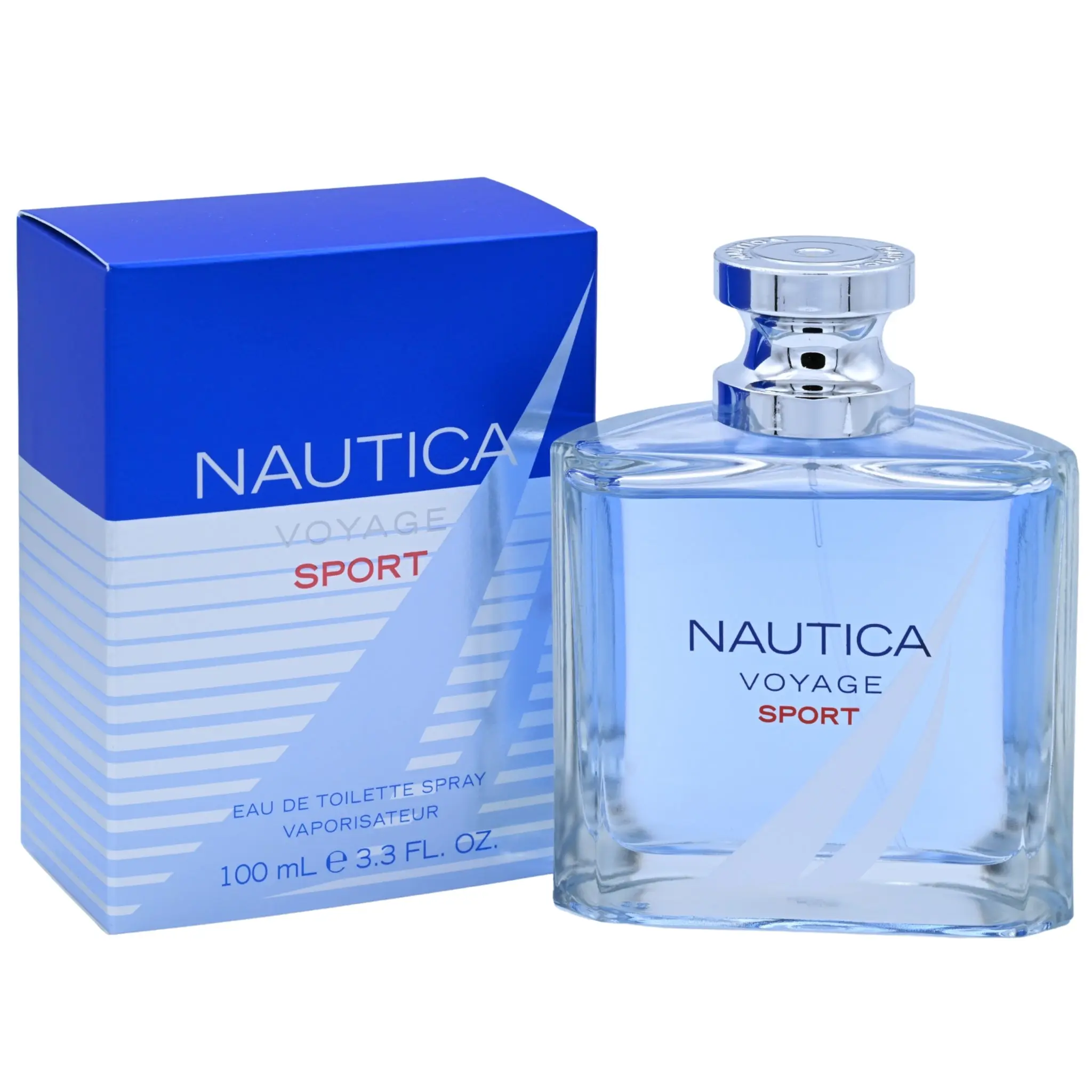 Nautica Voyage Sport Men's Cologne Spray, 3.4 fl oz Citrus Fragrance with Marine Perfume, Sea Salt Citrus & Vetiver Musk, New in Box