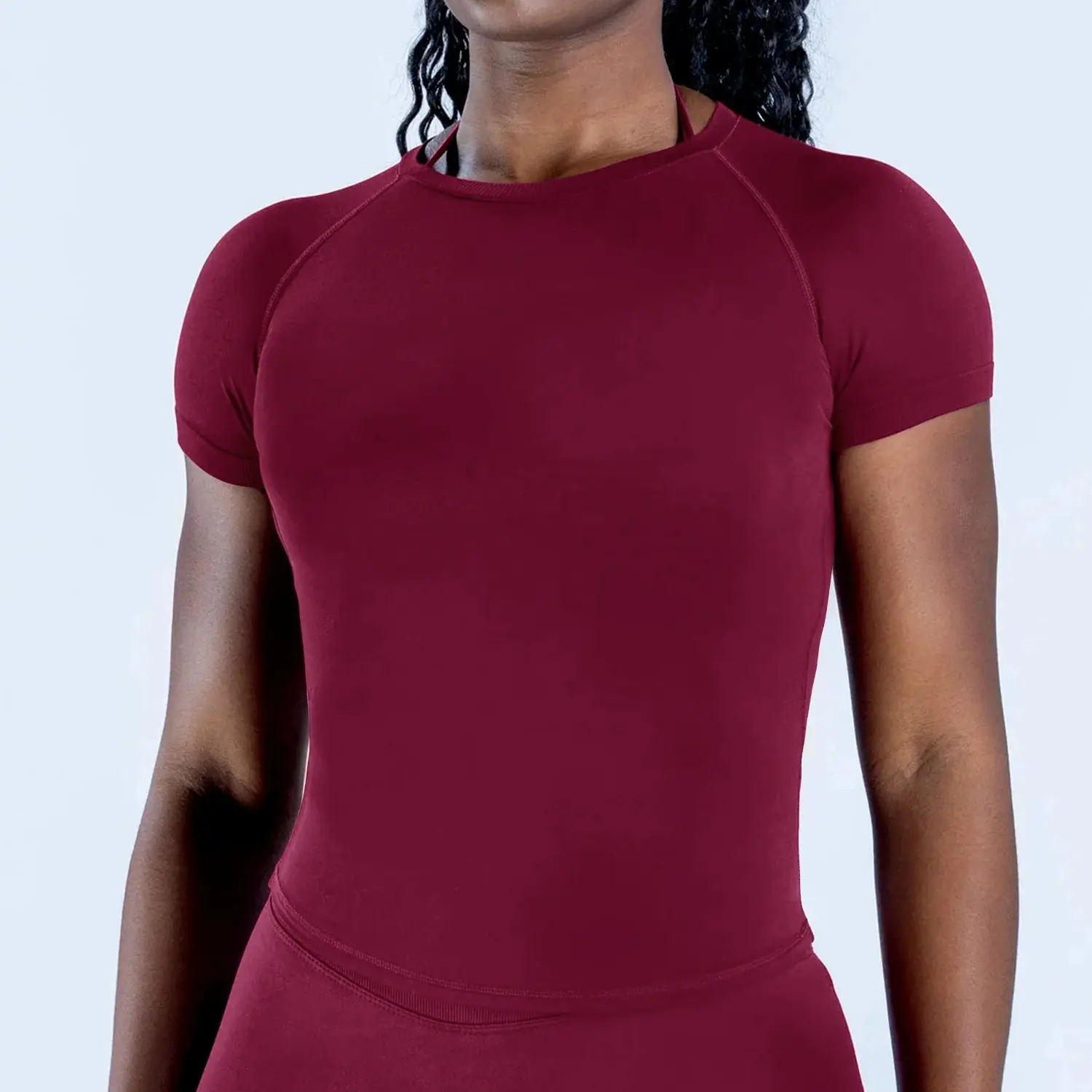 D.F.Y.N.E Impact Short Sleeve Top - Short Sleeve Training Top with Sculpting Fit, Breathable Fabric & Four-Way Stretch Comfort