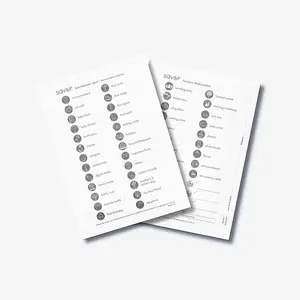 Label Packets | Perfect labels for all Savor Products - Labels for Important Documents and Baby and Wedding Keepsakes