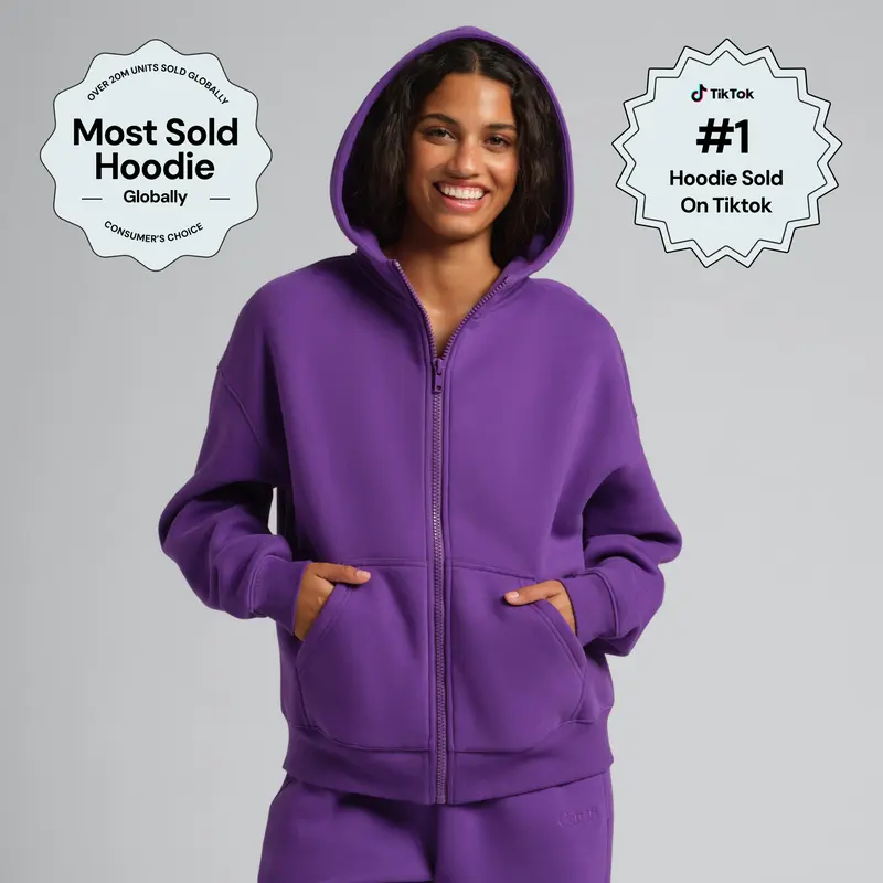 SEEK ZIPUP Unisex Hoodie - TikTok Shop