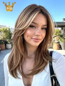 Natural-Looking High-Density Synthetic Fiber Wig, Heat-Resistant Design, Ideal for Everyday Use, Beginner-Friendly Style, Synthetic Hair Wigs