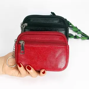 Women's Fashion Short Wallet Coin Purse Card Holder Key Bag Zipper Storage Pouch, Versatile Handbag Design, New Arrival Trendy Accessory, Money Bag Purse