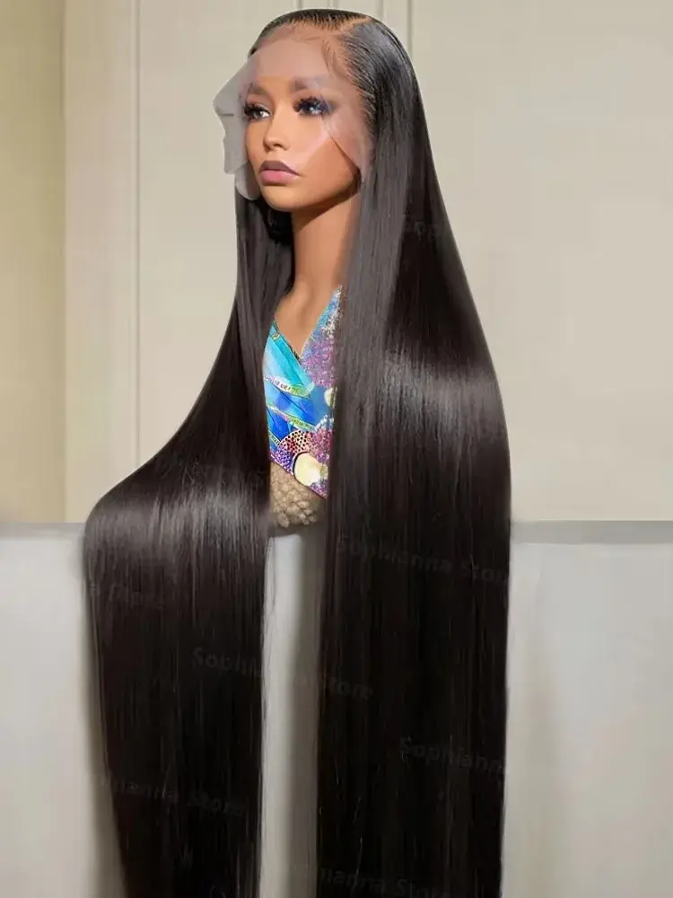 [32 Inch Only $129] Bling Hair 13x6 Lace Frontal Human Hair Wigs Brazilian Straight Lace Front Wigs For Black Women 13x4 Transparent Lace Wig Bleached Knots Nature Long Straight Hair Wig180% Density Summer Hairstyle#SummerWins#DealsForYouDeals#WeeklyDeals