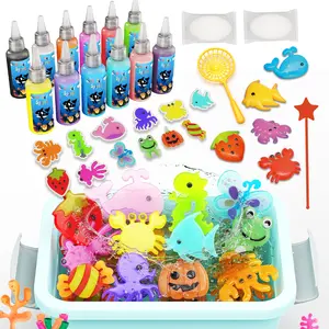 Fun Science Experiment Kit for Kids, DIY Magical 3D Water Genie, Creative Floating Toy, No Bake Painting for Ages 3+, Perfect Gift for Birthdays & Christmas, Art, Creative Craft Kit