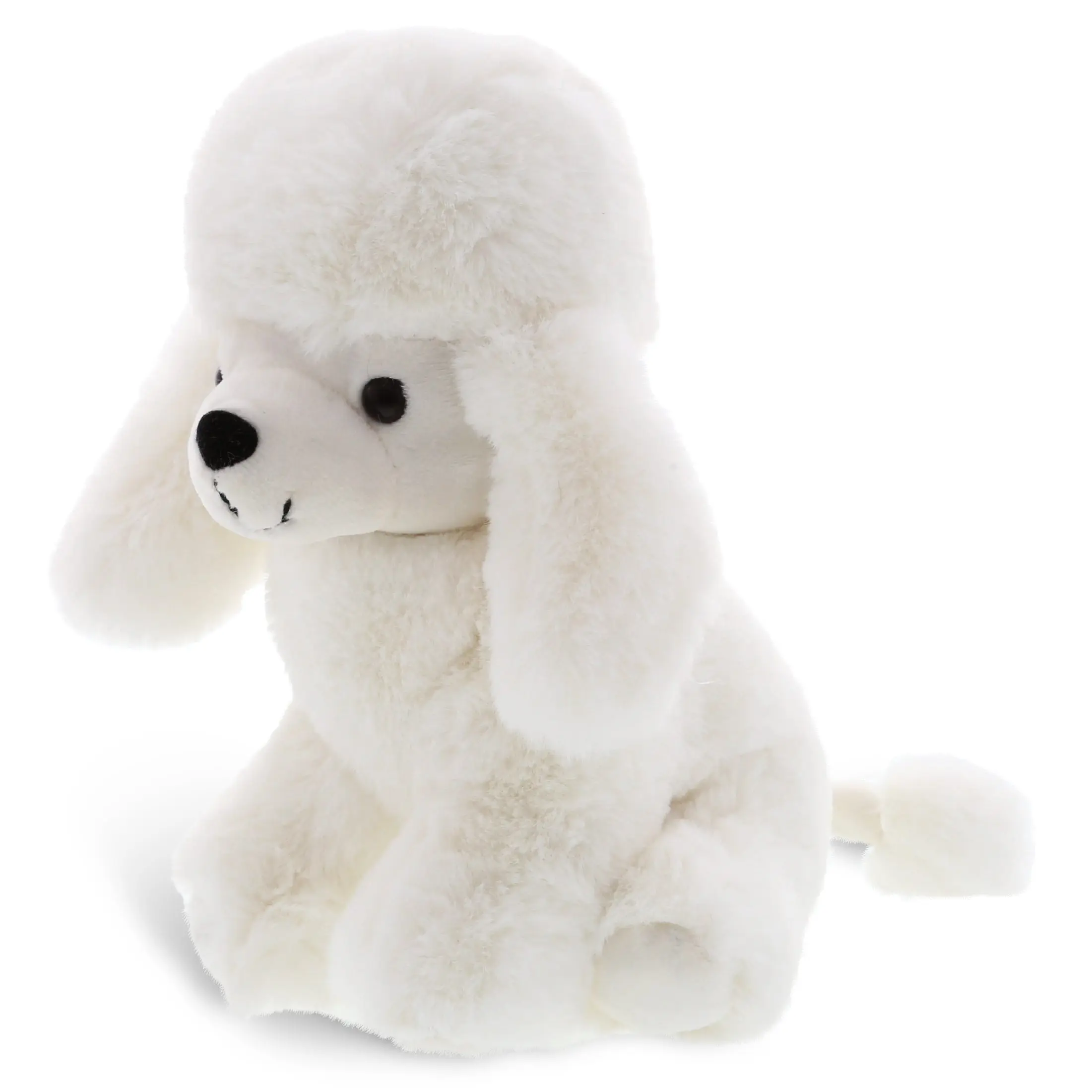 SUPER SOFT PLUSH - WHITE POODLE DOG