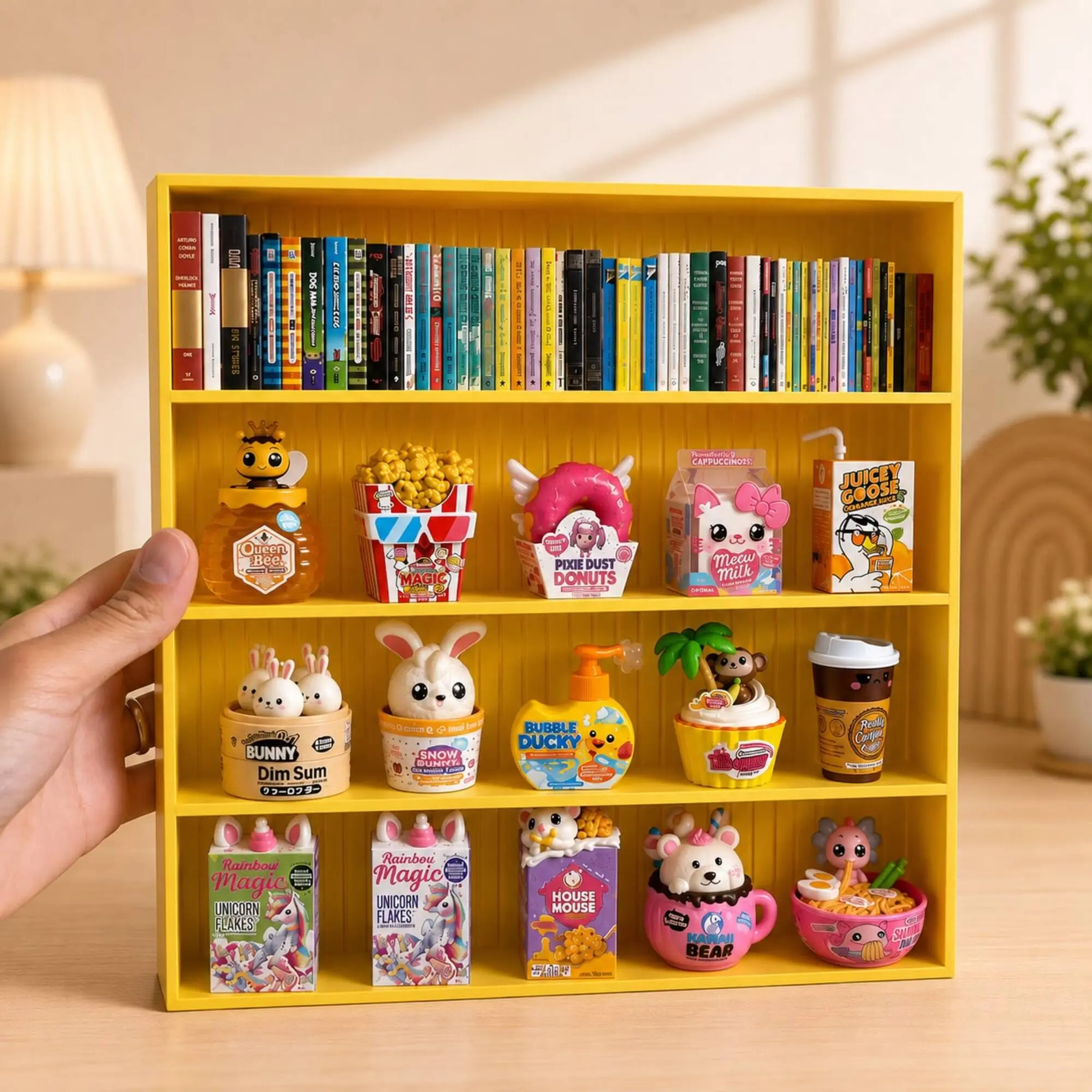 Mini Display Shelf – 3D Printed Miniature Storage & Display Organizer (Items not Included)