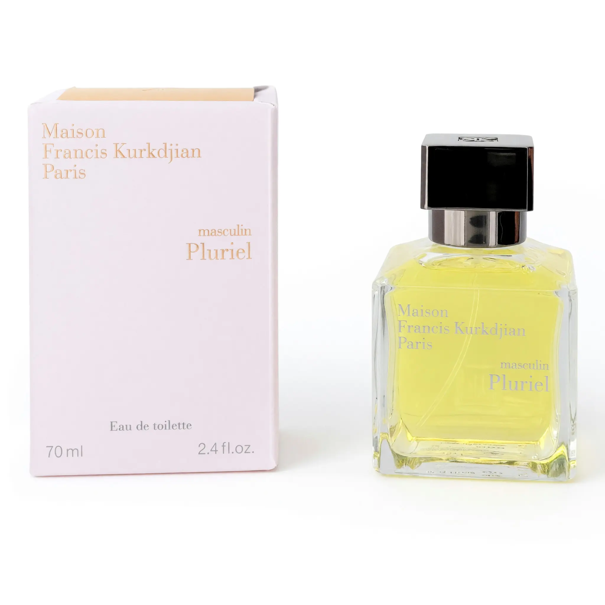 Men's Maison Francis Kurkdjian Masculin Pluriel 2.4oz EDT Spray - Woody-Earthy Cedar & Lavender Blend Fragrance, 2-2.9 Fl Oz Single Bottle, Leather-Infused Notes