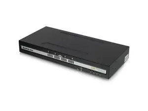 IOGEAR 4-Port Single View DisplayPort KVM Switch w/Audio - 4 Computers - 1 Local User - 3840 x 2160 - 50 Hz, 60 Hz - 6x USB - 5x DisplayPort  GCS1414TAA4