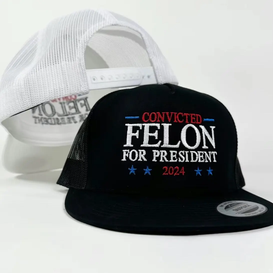 Felón for president 2024 SnapBack trucker hat