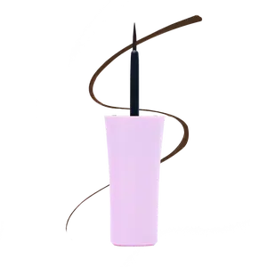 KimChi Chic Beauty Effin Eyeliner - Vegan Cosmetic Makeup, Long-lasting, and Smudge-resistant Brush Eyeliner