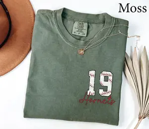 Comfort Colors® Baseball Team Shirt, Custom Baseball Shirt, Personalized Baseball Team Shirt, Baseball Gift Tee, Baseball Fan Shirt