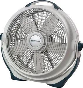 Wind Machine Fan, Air Circulator Fan with 3 Speeds, 20" Model 3300, Gray