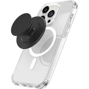 Magsafe Phone Stand with Kickstand, Magnetic Holder, Mount, Replaceable Top, Compatible with iPhone Magsafe Case, Soft Touch