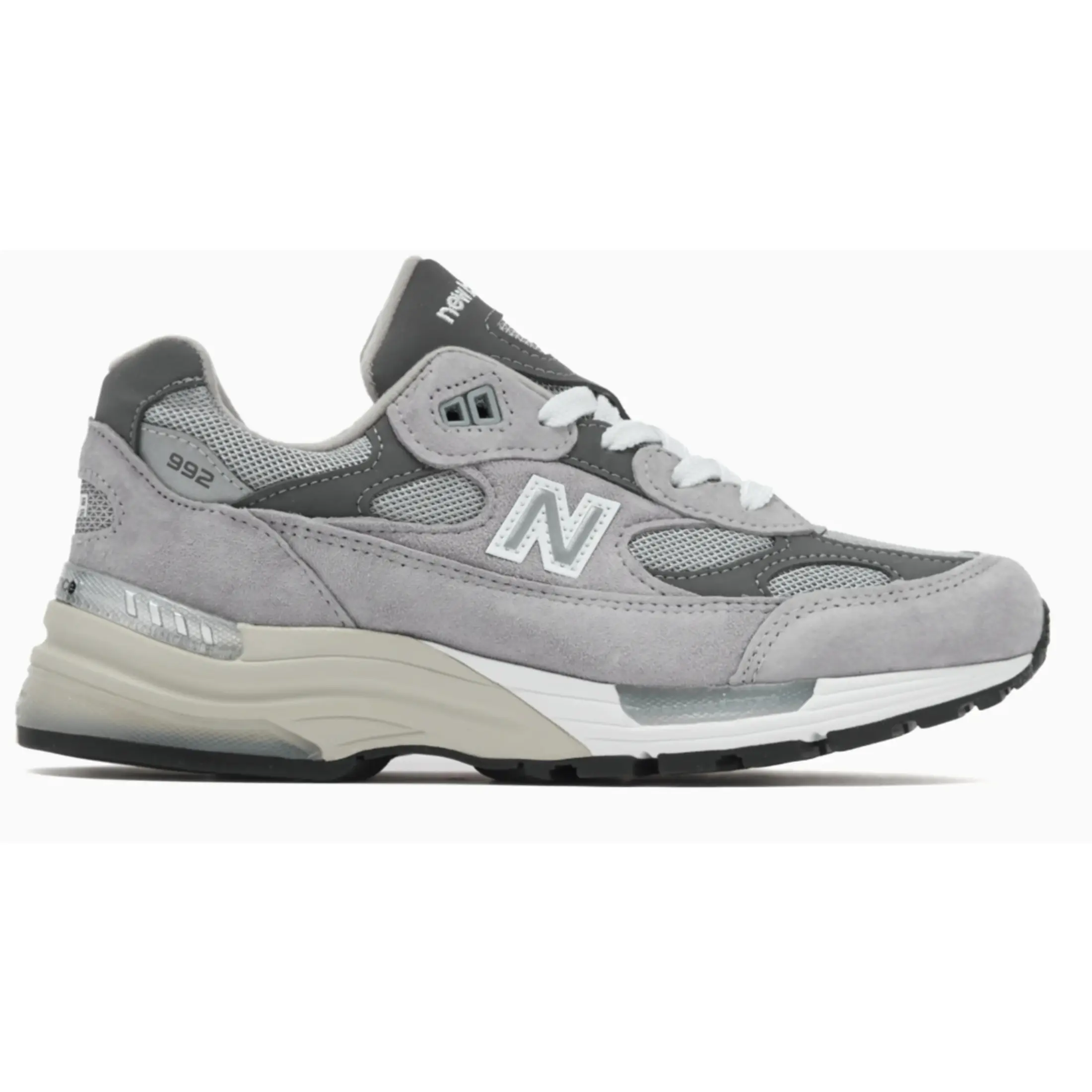 New Balance 992 MiUSA Grey Silver Metallic U992GY Men's Fashion Shoes New