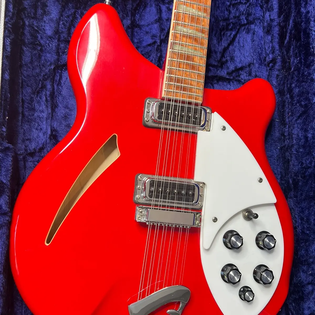 Rare 1/1 Vintage 1996 Rickenbacker 360 / 12 String Guitar Cherry Red w/ Case