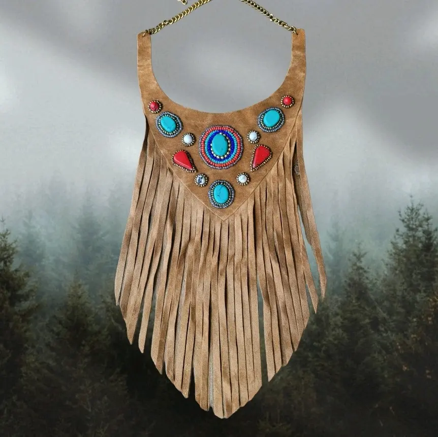 Turquoise Necklace • Western Jewelry • Blue Stone