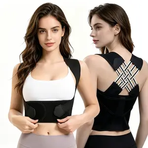 2026 New Back Posture Correct for Women Men, Teenagers Adjustable Back Support Brace, Posture Support Bra, Back Straightener Posture Corrector, Corrector De Postura Para Hombre, Back Support Belt, Posture Brace for Home Gym Workout