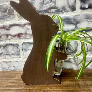 Wooden bunny propagating station