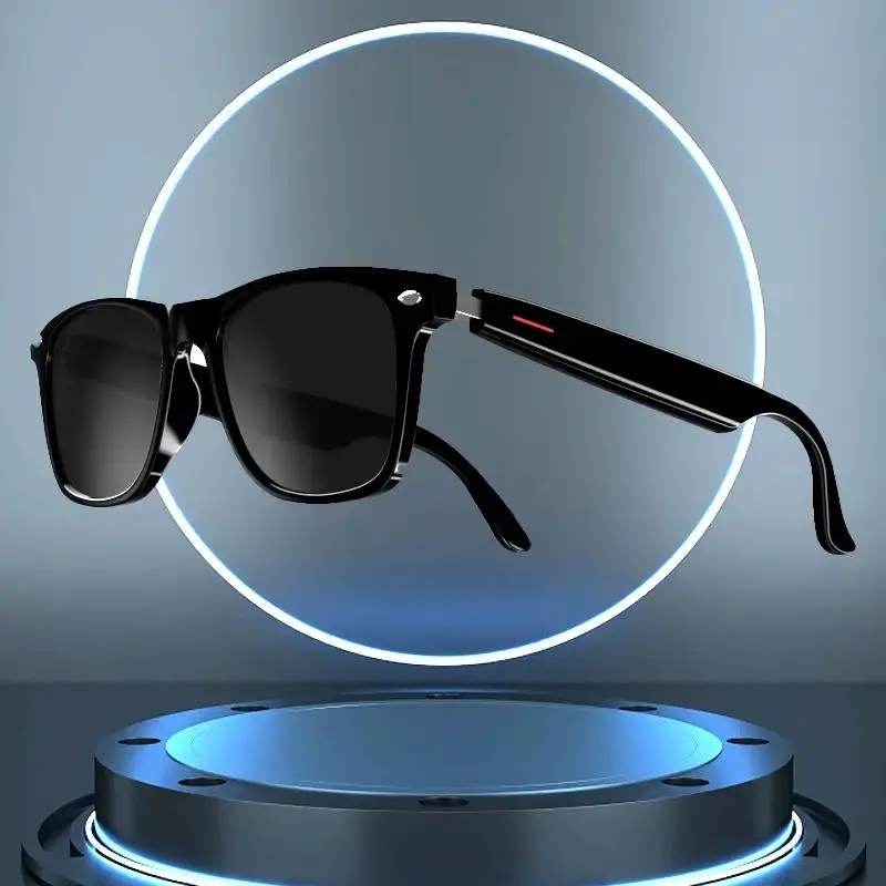 Smart glasses, voice calls, Bluetooth quick pairing, large capacity battery, smart Bluetooth glasses, holiday gifts, preferred gift giving, multifunctional audio sunglasses, wearable electronic devices, magnetic suction