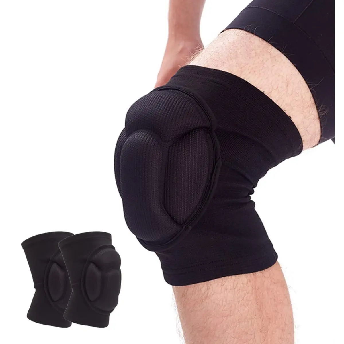 Unisex Knee Braces, Basketball Knee Braces, Volleyball Knee Braces, Wrestling Knee Braces, Wrestling Equipment, Impact-resistant Knee Braces, Skiing Equipment, Knee Protectors, Soft Work Knee Braces