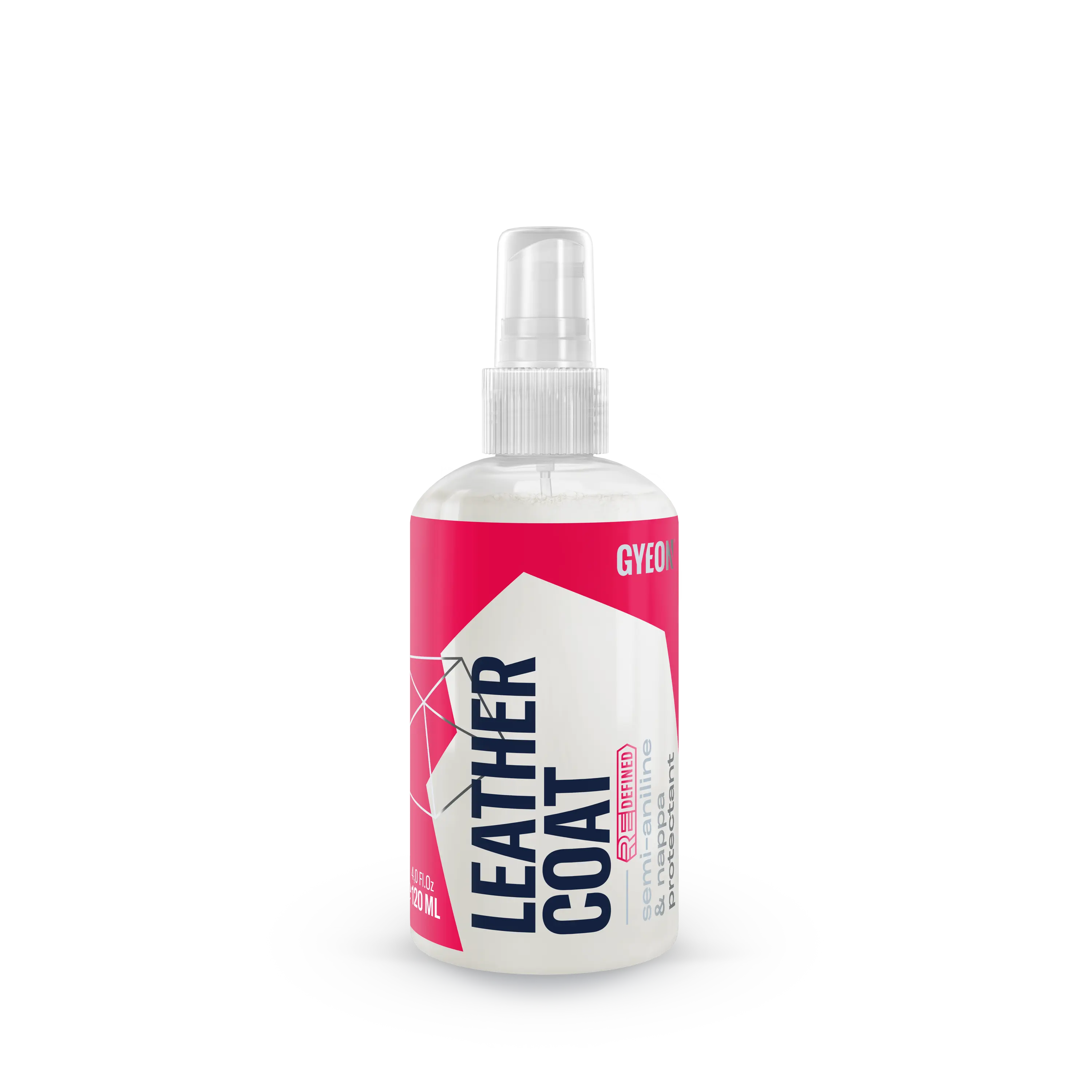 GYEON Leather Coat Redefined - Automotive Interior Leather Protective Coating, Hydrophobic Stain Guard with 3 Months of Protection