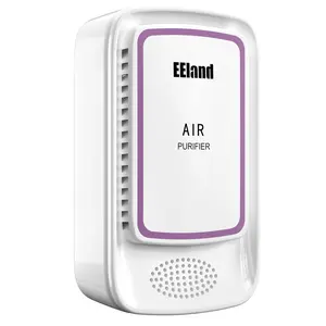 Air Purifier - Plug in Cat Litter Deodorizer for Strong Odors, Ozone-Free Negative Ionizer for Litter Box, Bedroom, Home, Quiet Odor Eliminator