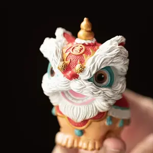 Awakening Lion Tea Pet