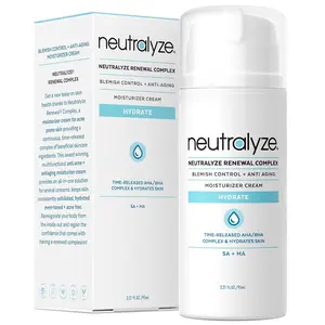 Neutralyze Renewal Complex Acne Moisturizer For Face 3.21oz Day Use