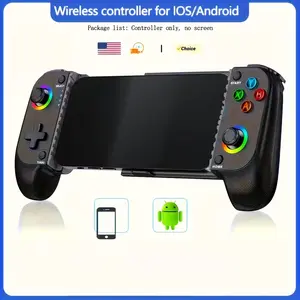 Mobile gaming handle for Android/iPhone, wireless game controller, designed specifically for Xbox Game Pass Ultimate, Steam Link, arcade, GeForce Now birthday gifts, Halloween gifts, white/black