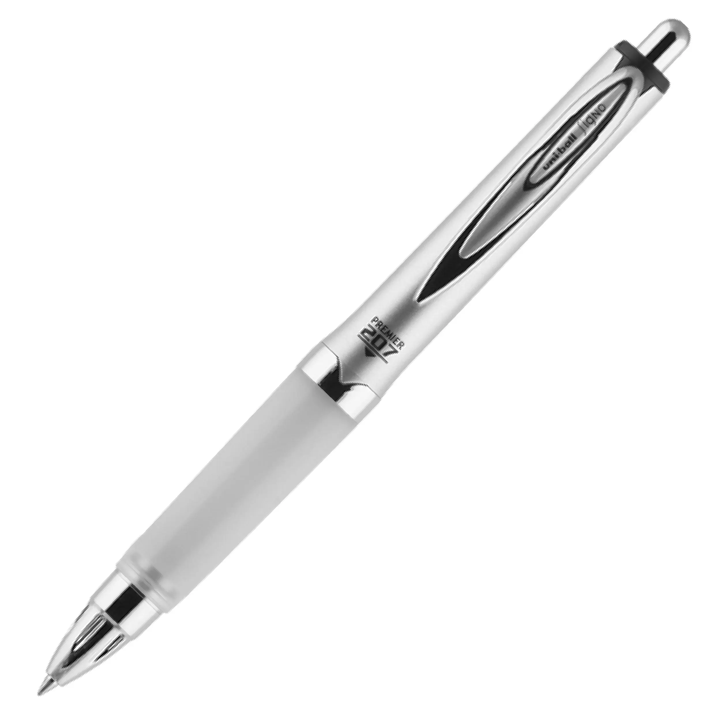 uniball™ 207 Premier Refined Gel Pen - Fine Line Intensity, Convenient Clip, Fast Drying Speed