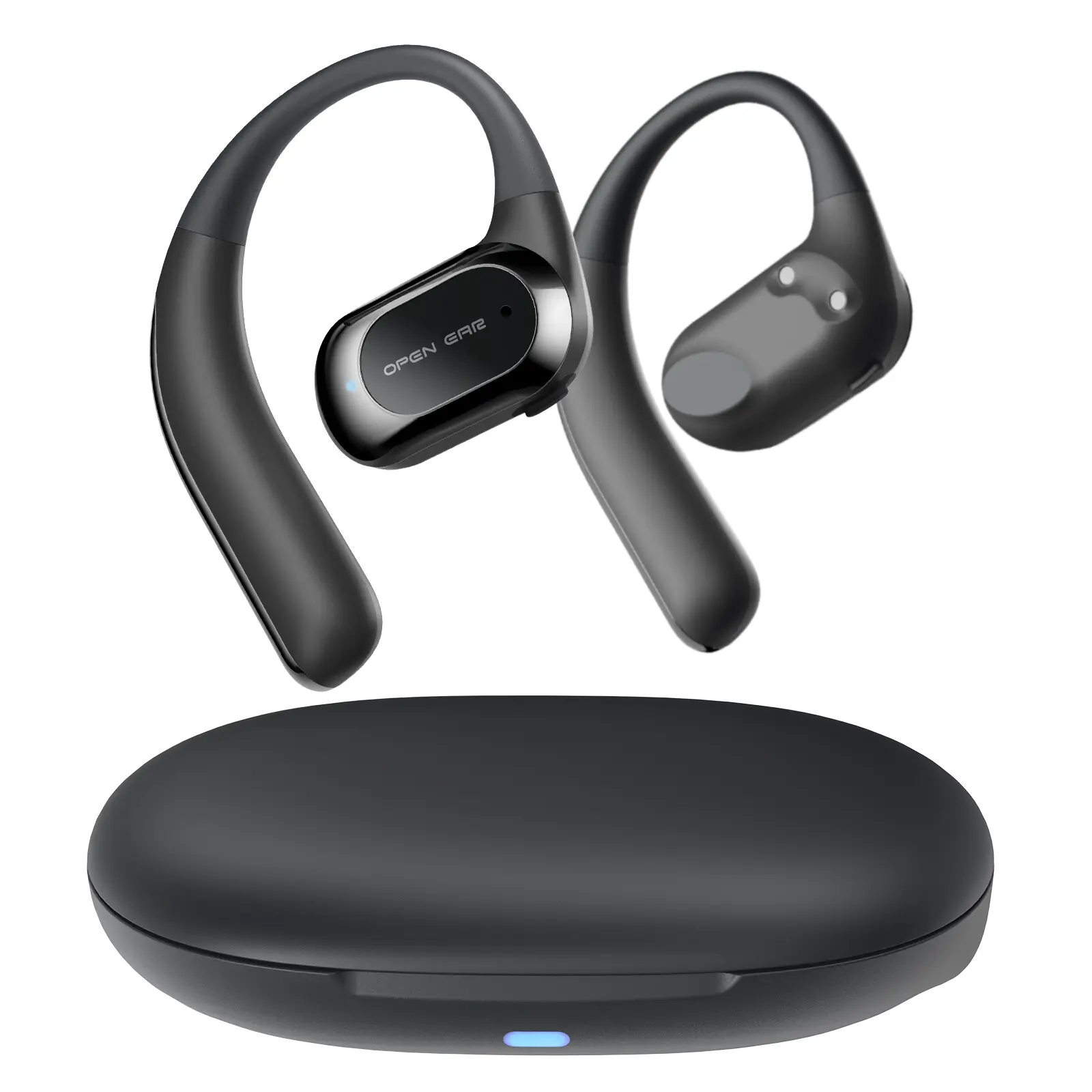 Boean G1 Wireless Bone Conduction Earbuds - Bone Conduction Headphones, Lithium Ion Battery Headset, Wearable Tech with Voice Control, Virtual Assistant & Music Composition App Compatibility, IP68 Waterproof Dustproof