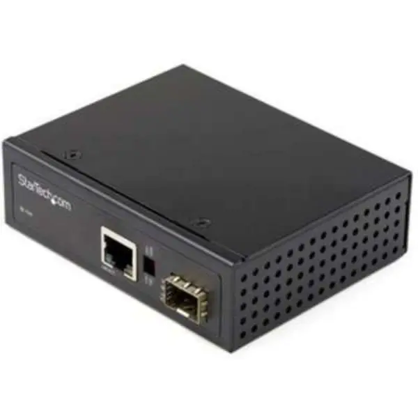 Startech IMC1GSFP Industrial Fiber To Ethernet Media Converter - 1GBPS SFP To RJ45