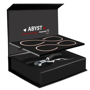 ABYST Permanent Couples Bracelets with Special Clasp - Unisex, Permanent Lock, Custom-Fit, 10” Adjustable | Perfect Anniversary & Birthday Gift