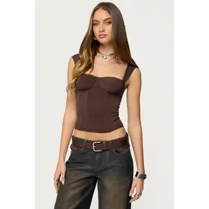 Marcella Wide Strap Corset